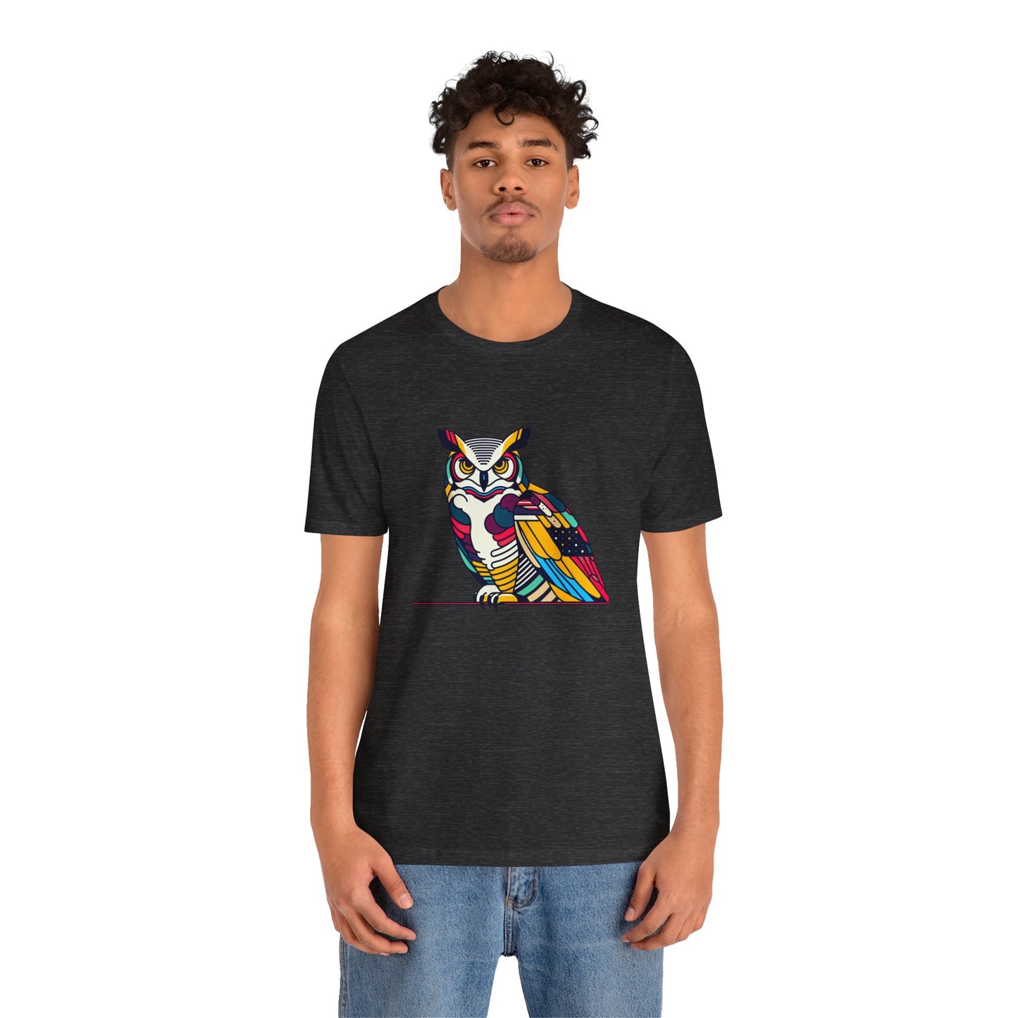 Great Horned Owl Inspyrava - Snazzle Tee