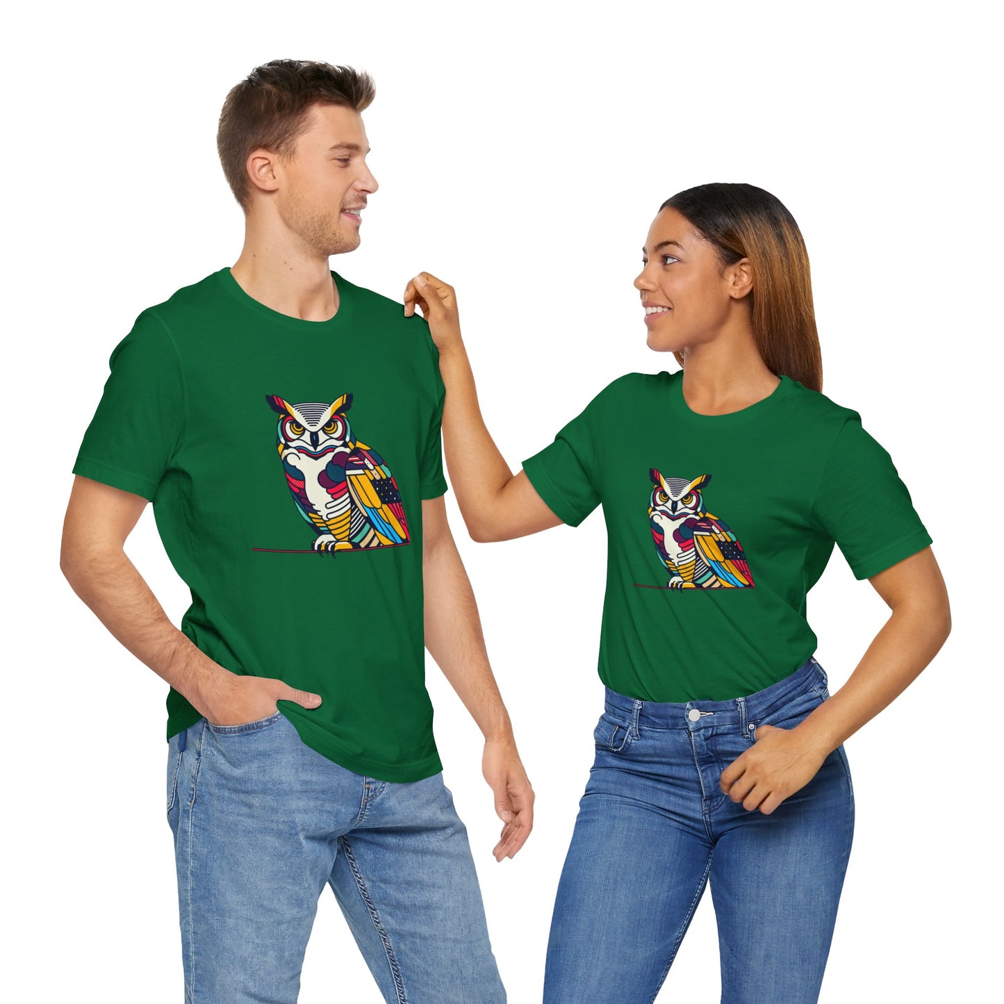 Great Horned Owl Inspyrava - Snazzle Tee