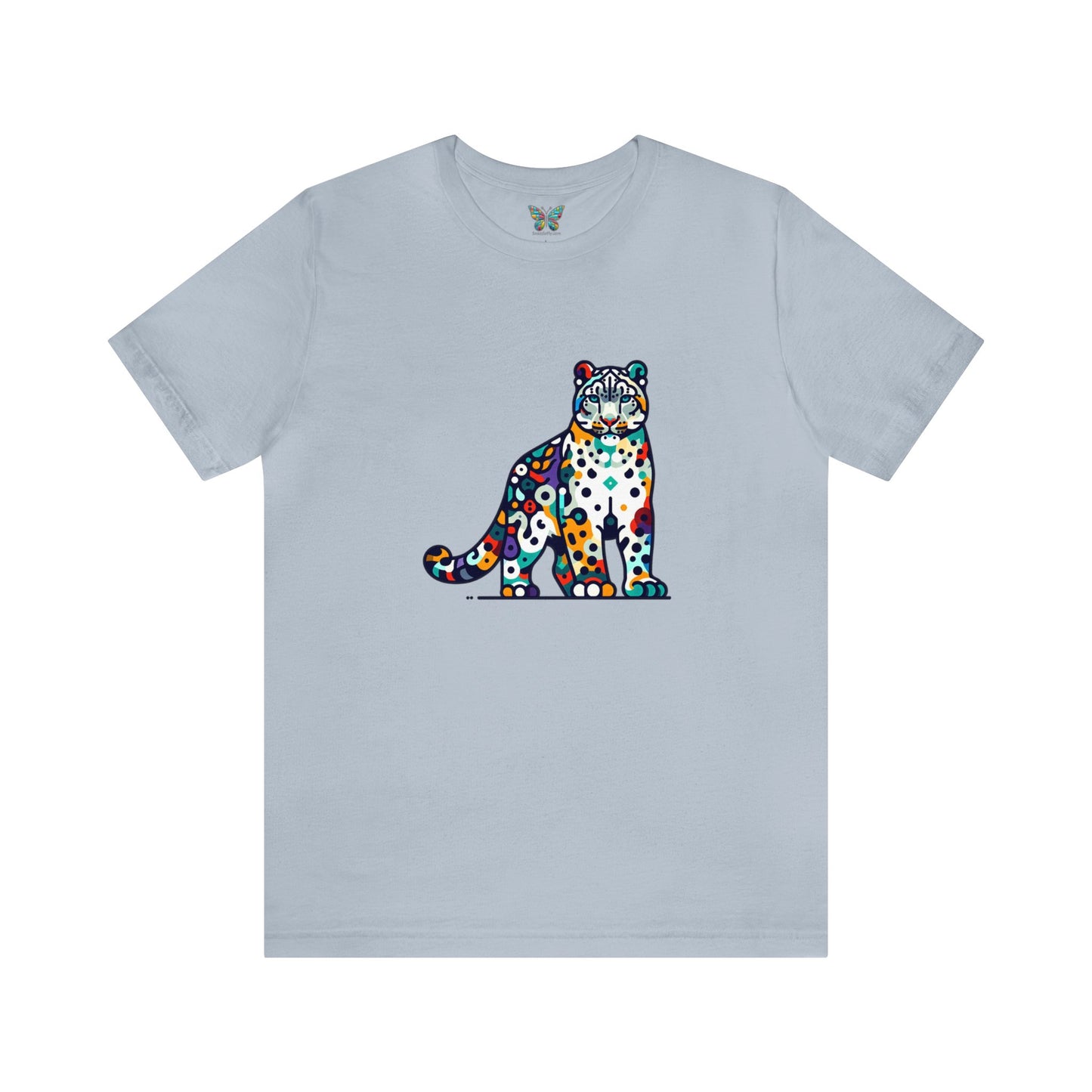 Snow Leopard Mystivibe - Snazzle Tee