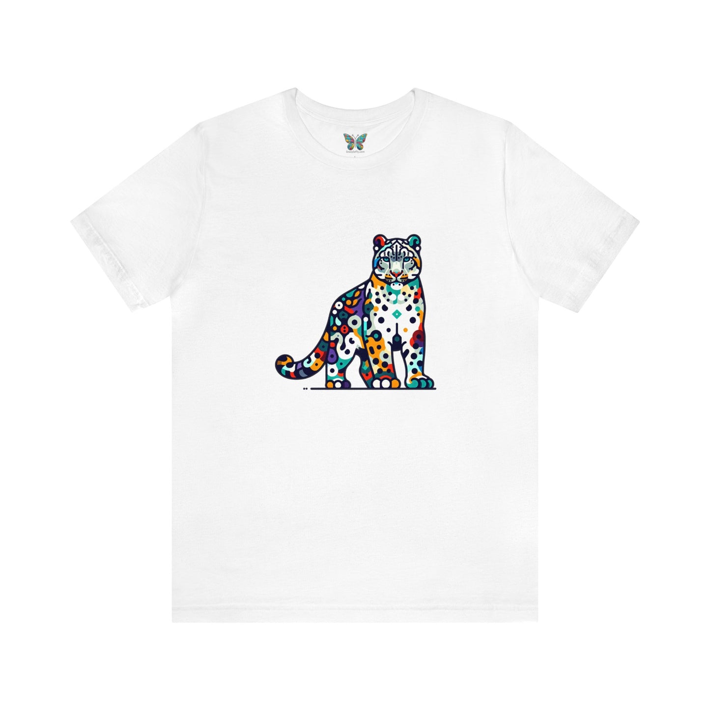 Snow Leopard Mystivibe - Snazzle Tee