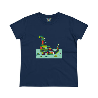 Loch Ness Monster Exquisplority - Women - Snazzle Tee