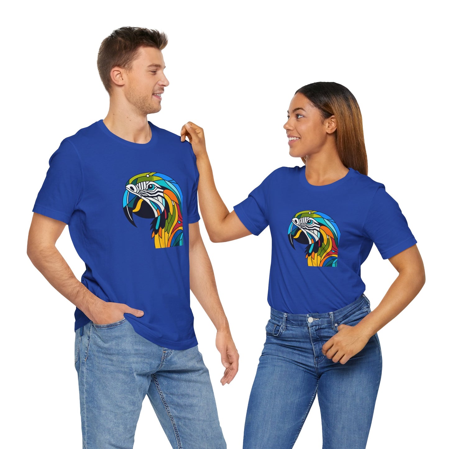 Macaw Parrot Kaleidoshimmer - Snazzle Tee