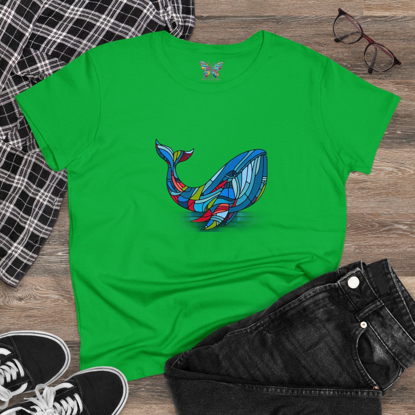 Blue Whale Plenjoyance - Women - Snazzle Tee