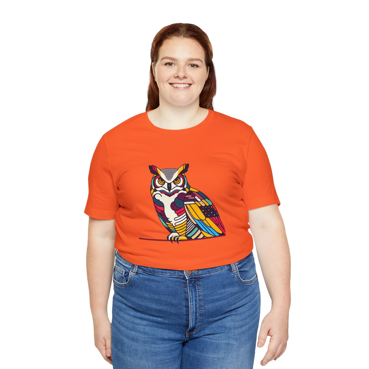 Great Horned Owl Inspyrava - Snazzle Tee