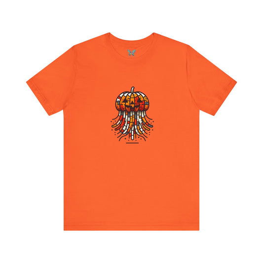 Jack-o'-Lantern Jellyfish Mirthmosphere - Snazzle Tee