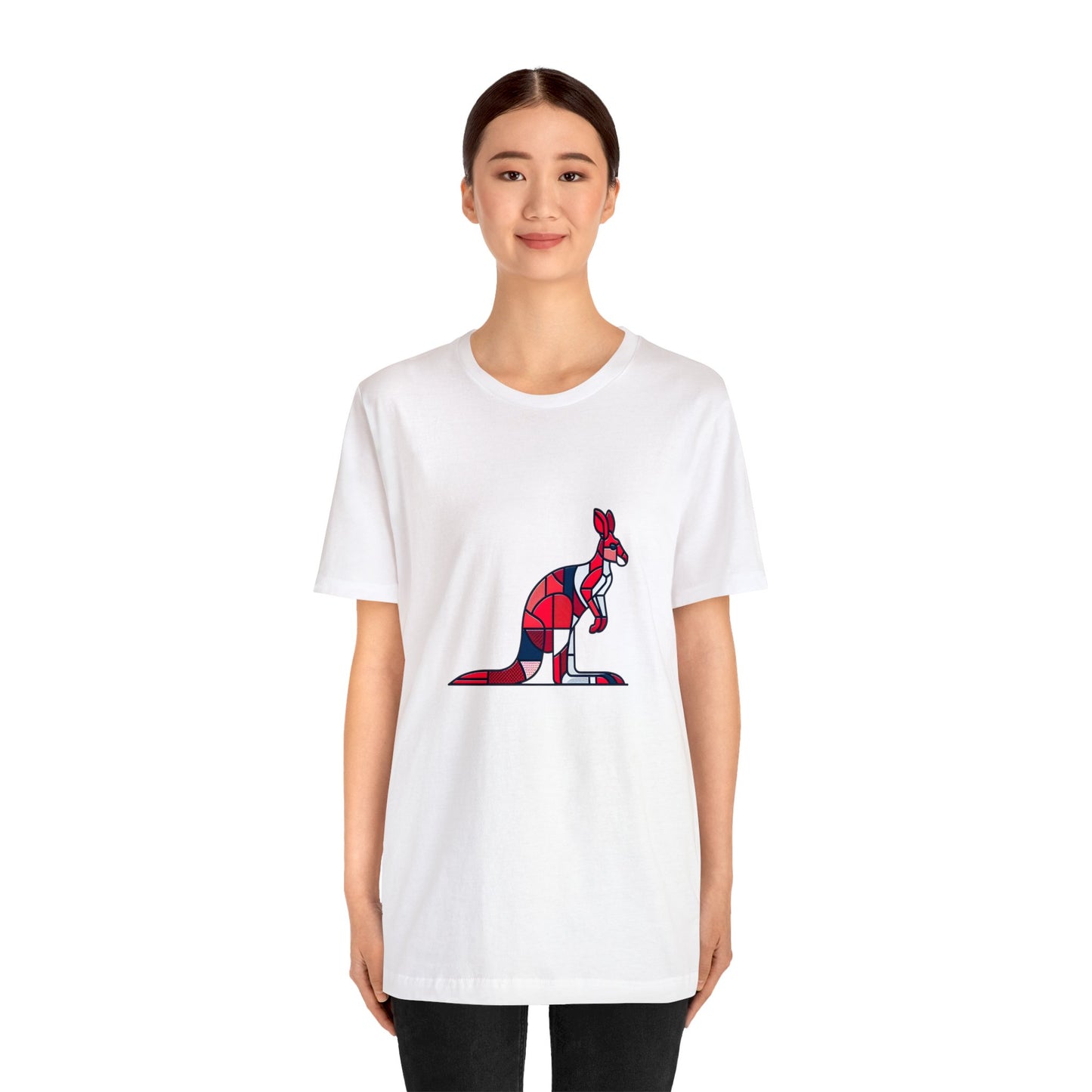 Red Kangaroo Zensweep - Snazzle Tee