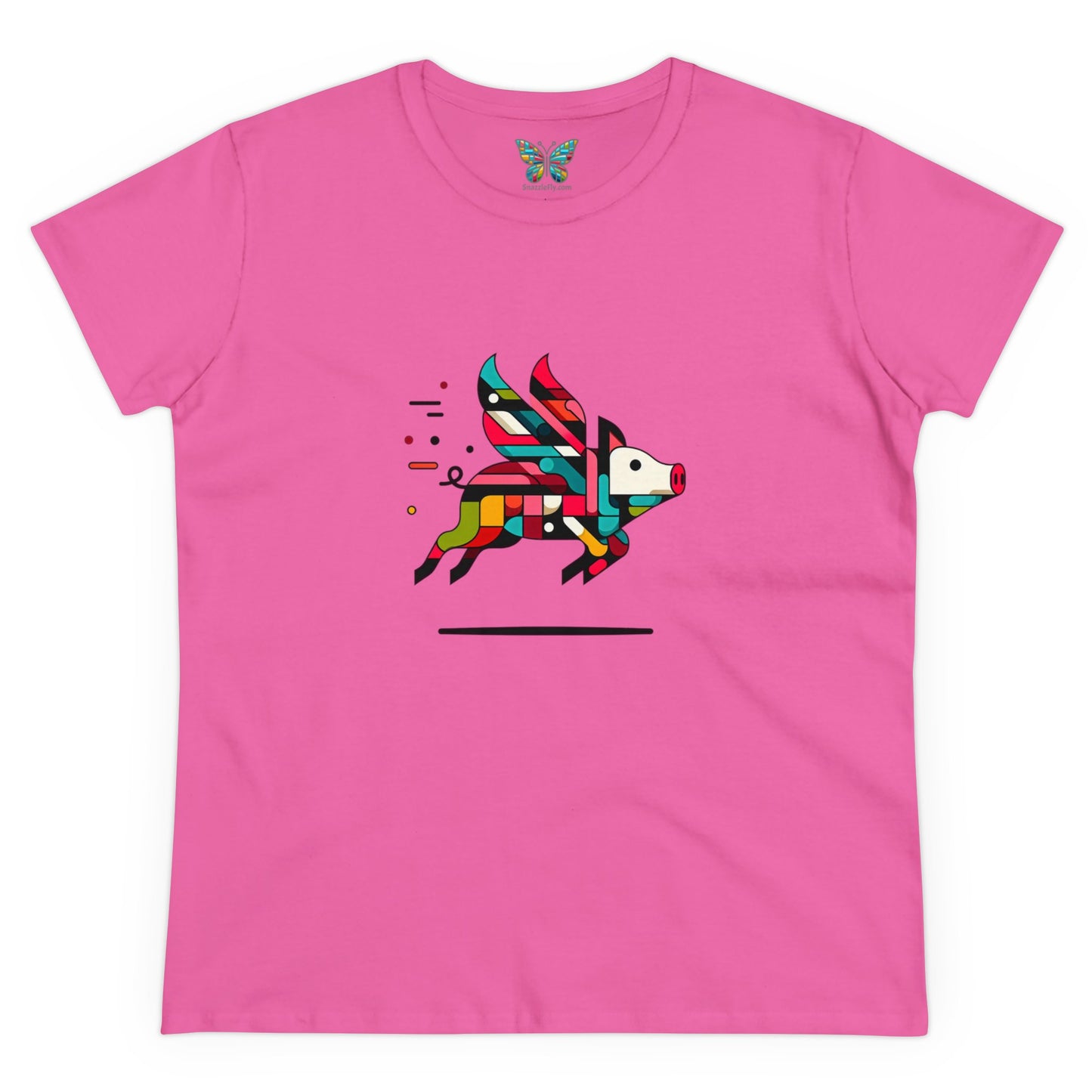 Flying Pig Quirkella - Women - Snazzle Tee