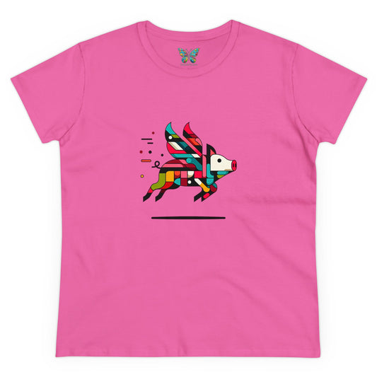 Flying Pig Quirkella - Women - Snazzle Tee