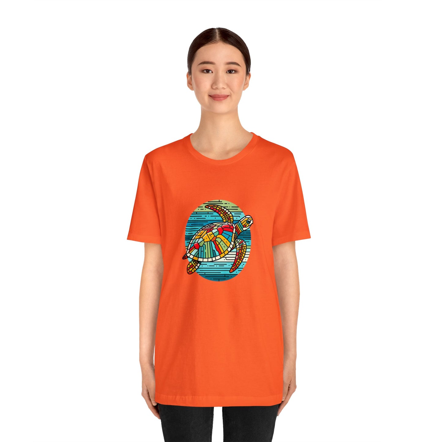 Loggerhead Sea Turtle Kaleidofeel - Snazzle Tee