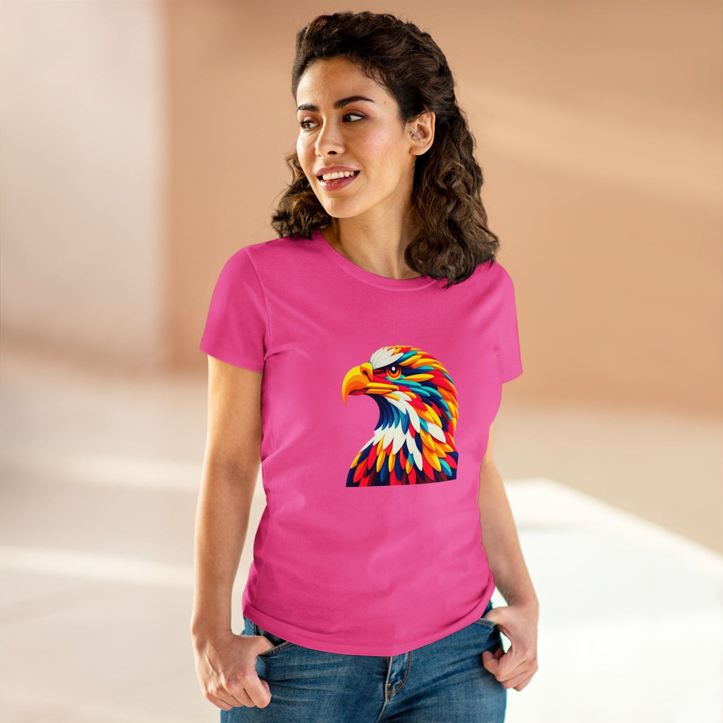 Bald Eagle Splendafrik - Women - Snazzle Tee