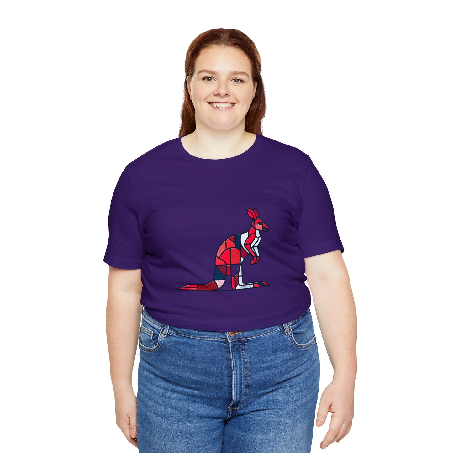 Red Kangaroo Zensweep - Snazzle Tee