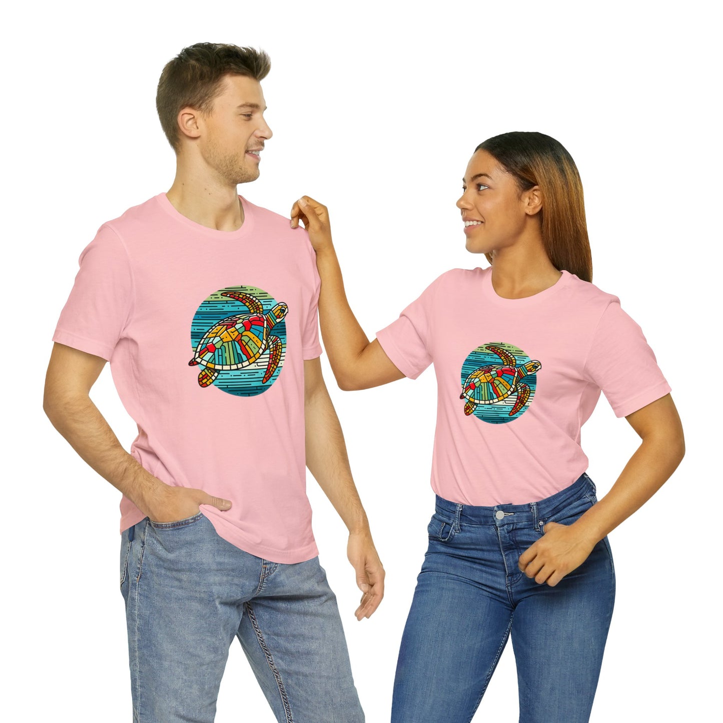 Loggerhead Sea Turtle Kaleidofeel - Snazzle Tee