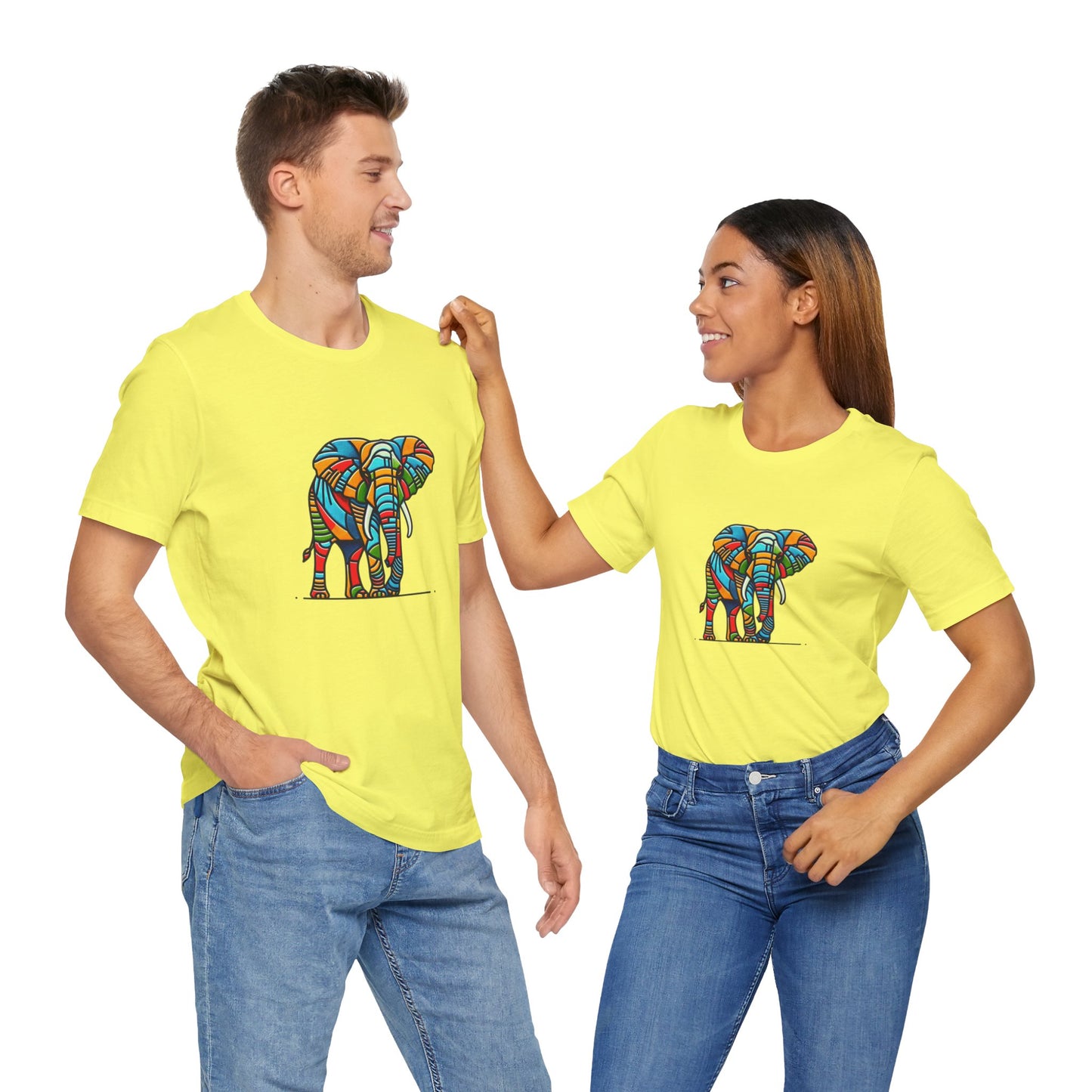 African Elephant Serenitude - Snazzle Tee