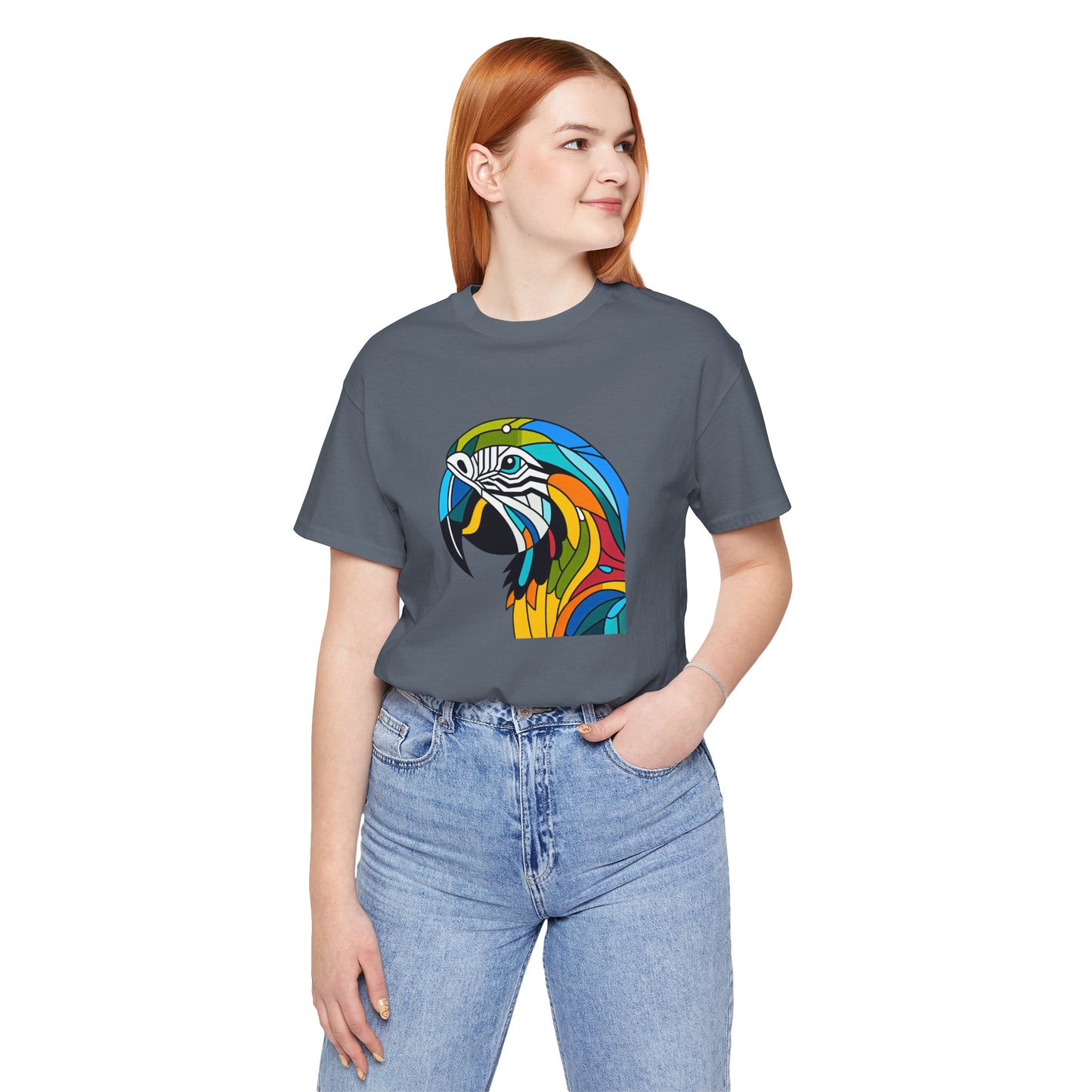 Macaw Parrot Kaleidoshimmer - Snazzle Tee