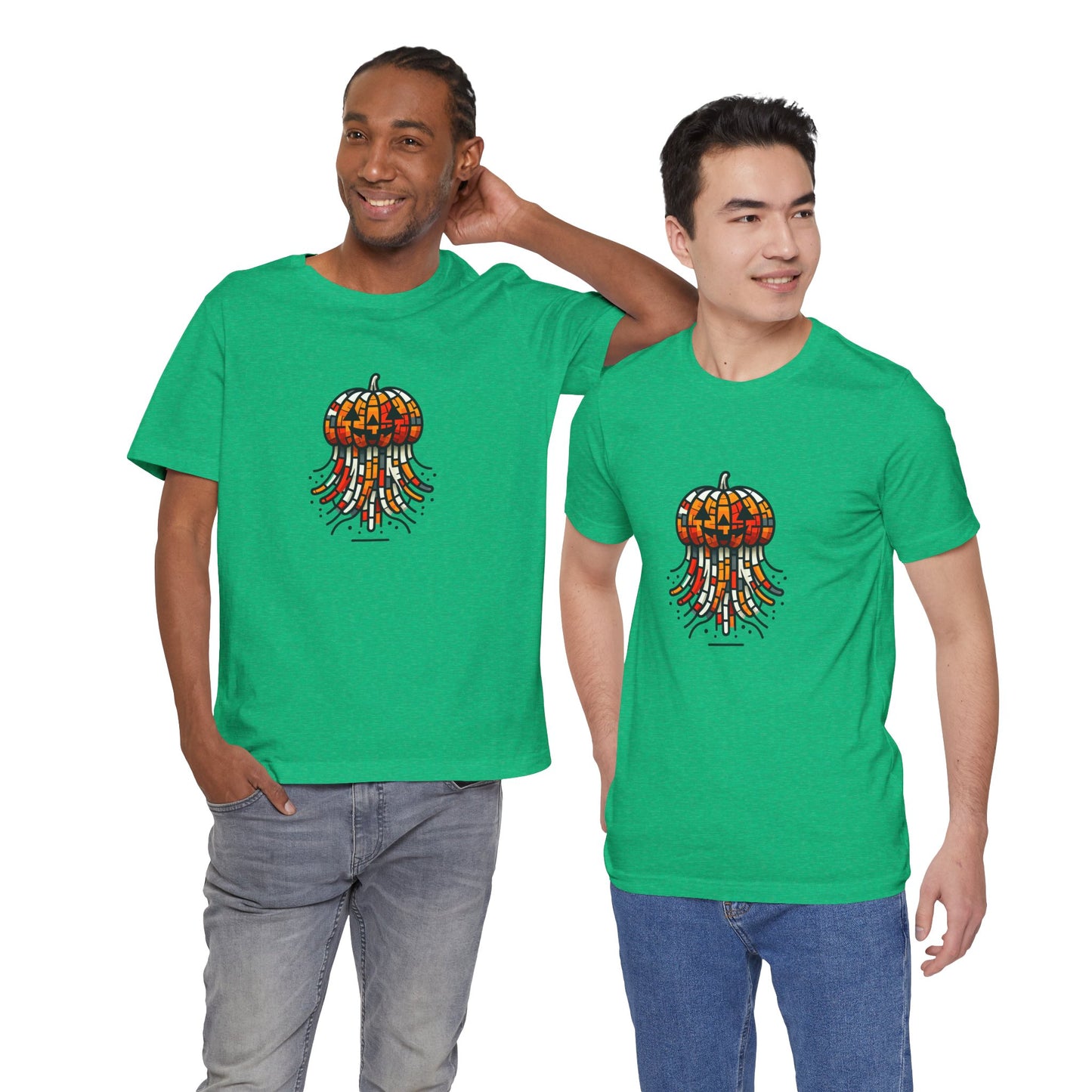 Jack-o'-Lantern Jellyfish Mirthmosphere - Snazzle Tee