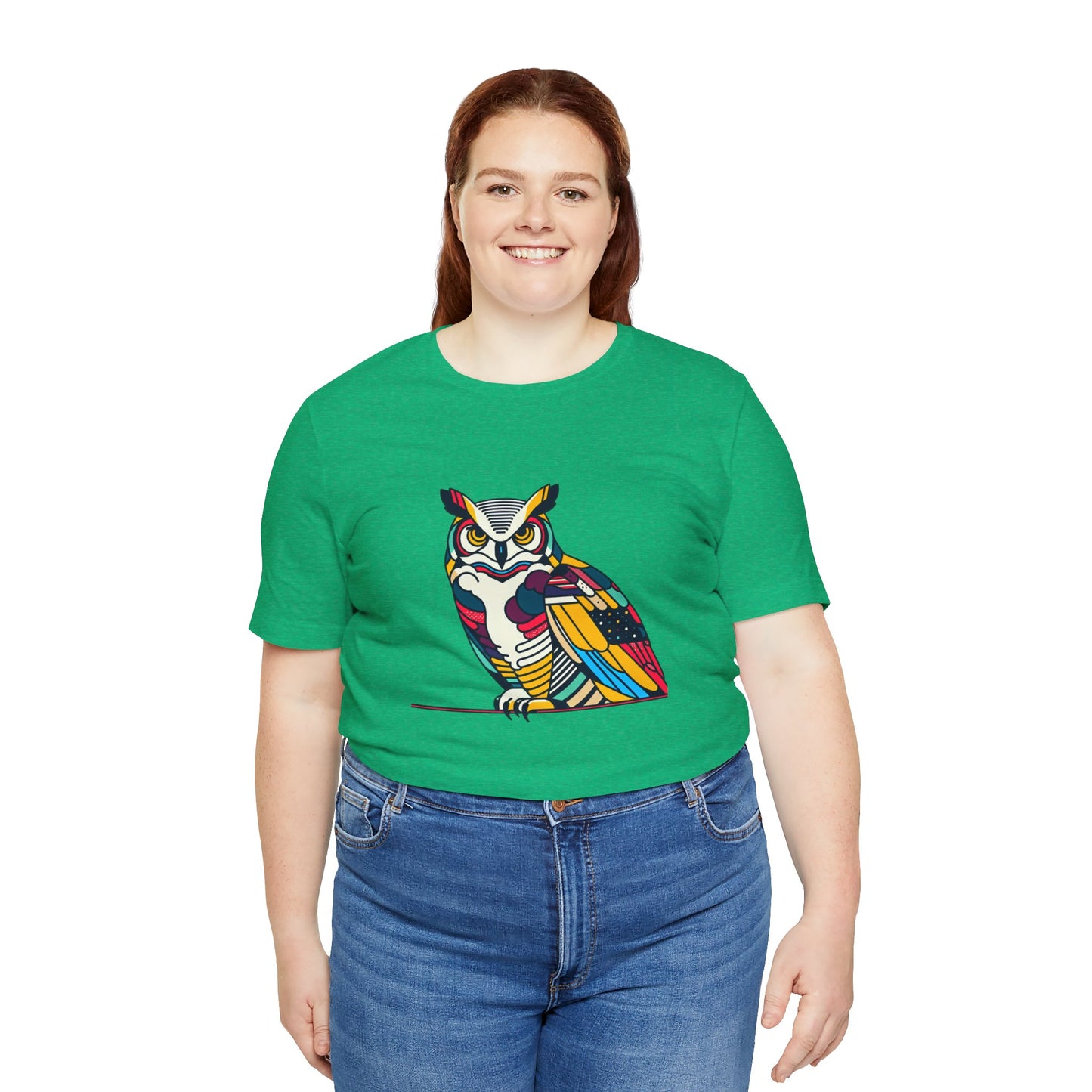 Great Horned Owl Inspyrava - Snazzle Tee