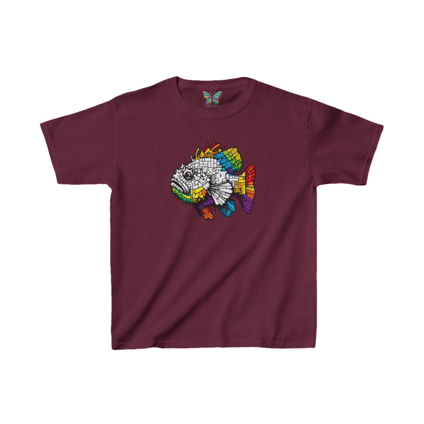 Warty Frogfish Vibraculum - Youth - Snazzle Tee