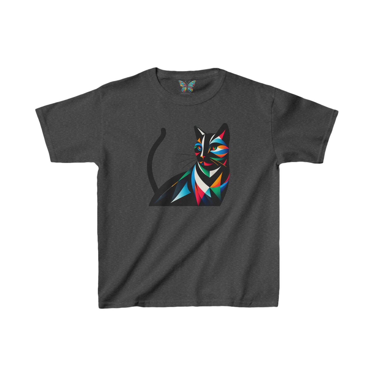 Black Cat Merelune - Youth - Snazzle Tee