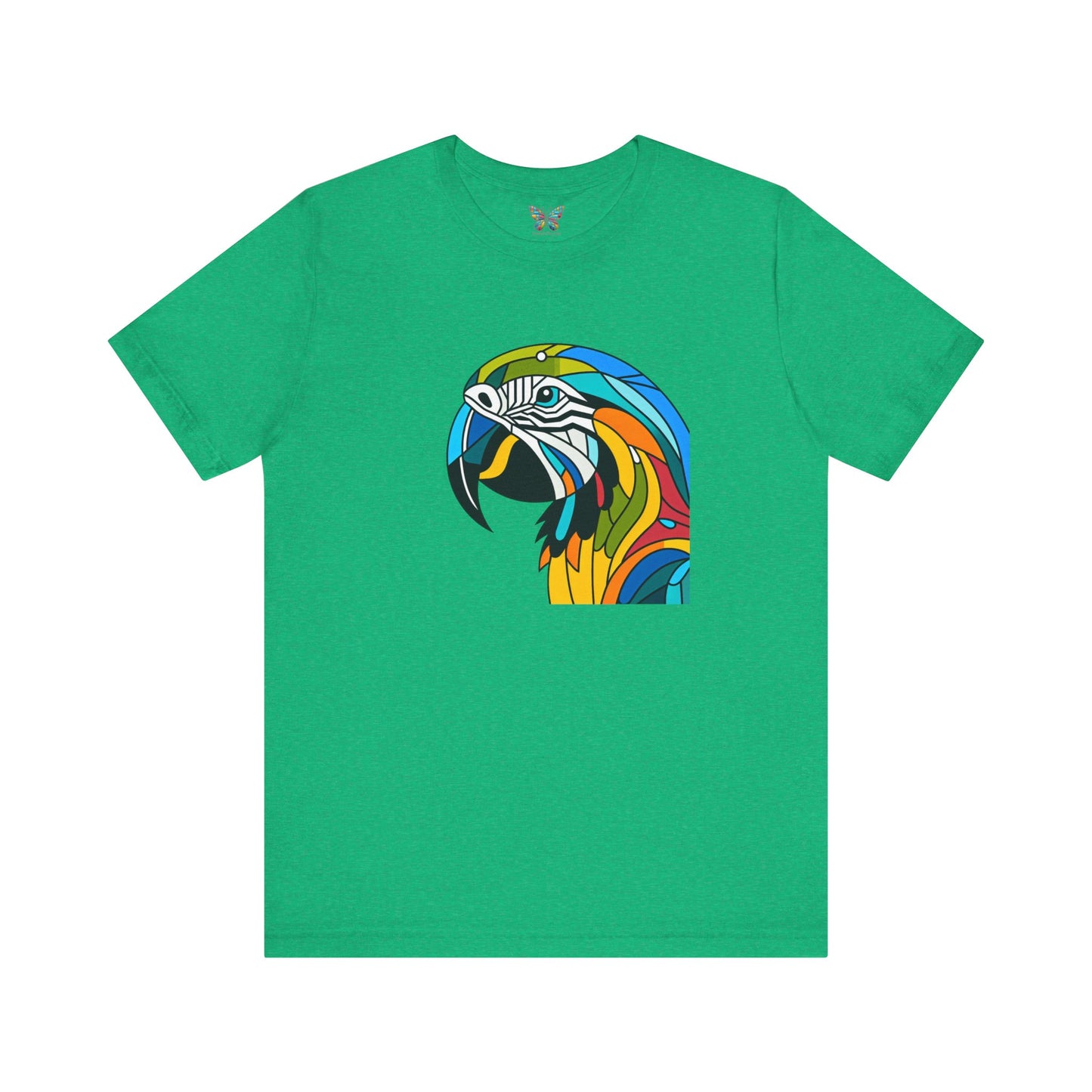 Macaw Parrot Kaleidoshimmer - Snazzle Tee