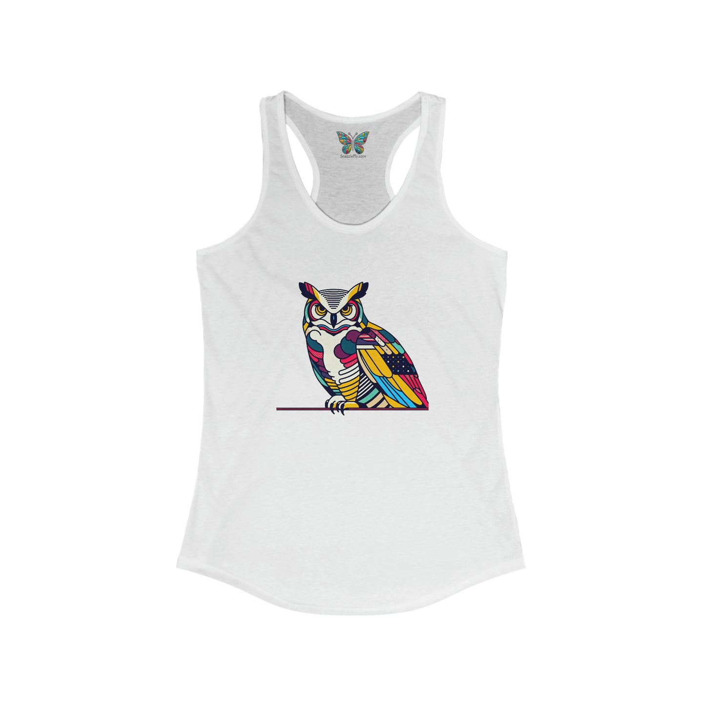 Great Horned Owl Inspyrava - Women - Snazzle Tank