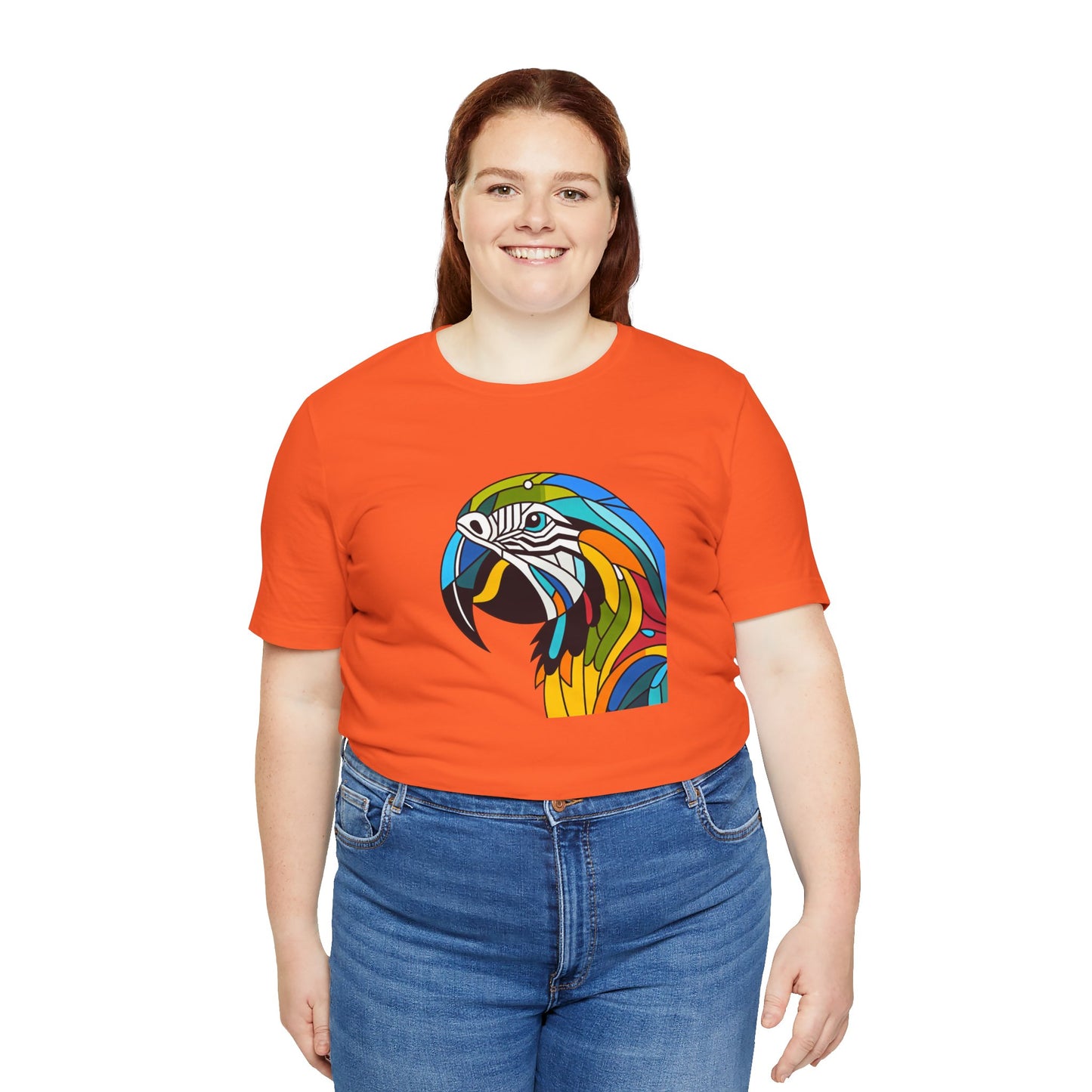 Macaw Parrot Kaleidoshimmer - Snazzle Tee