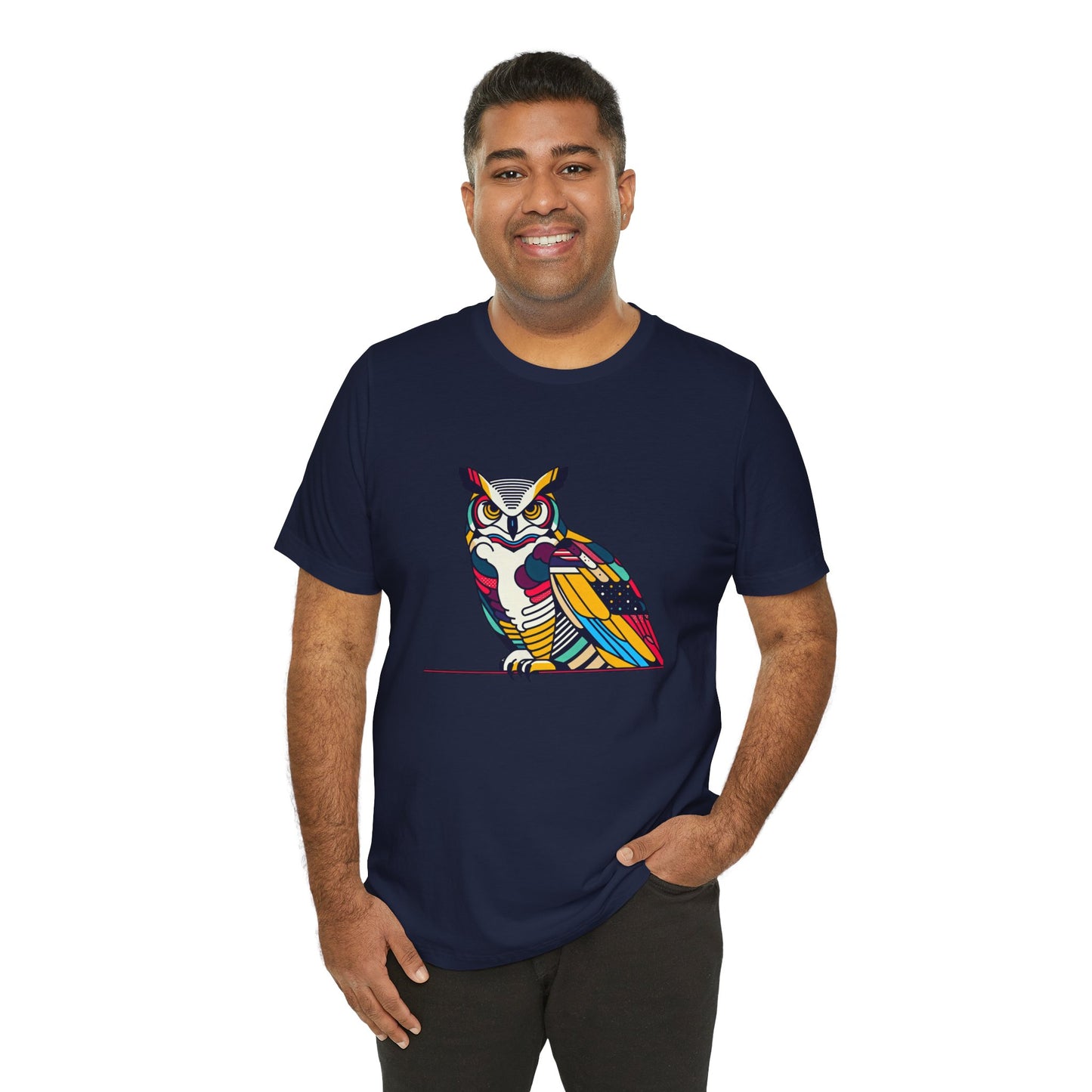 Great Horned Owl Inspyrava - Snazzle Tee