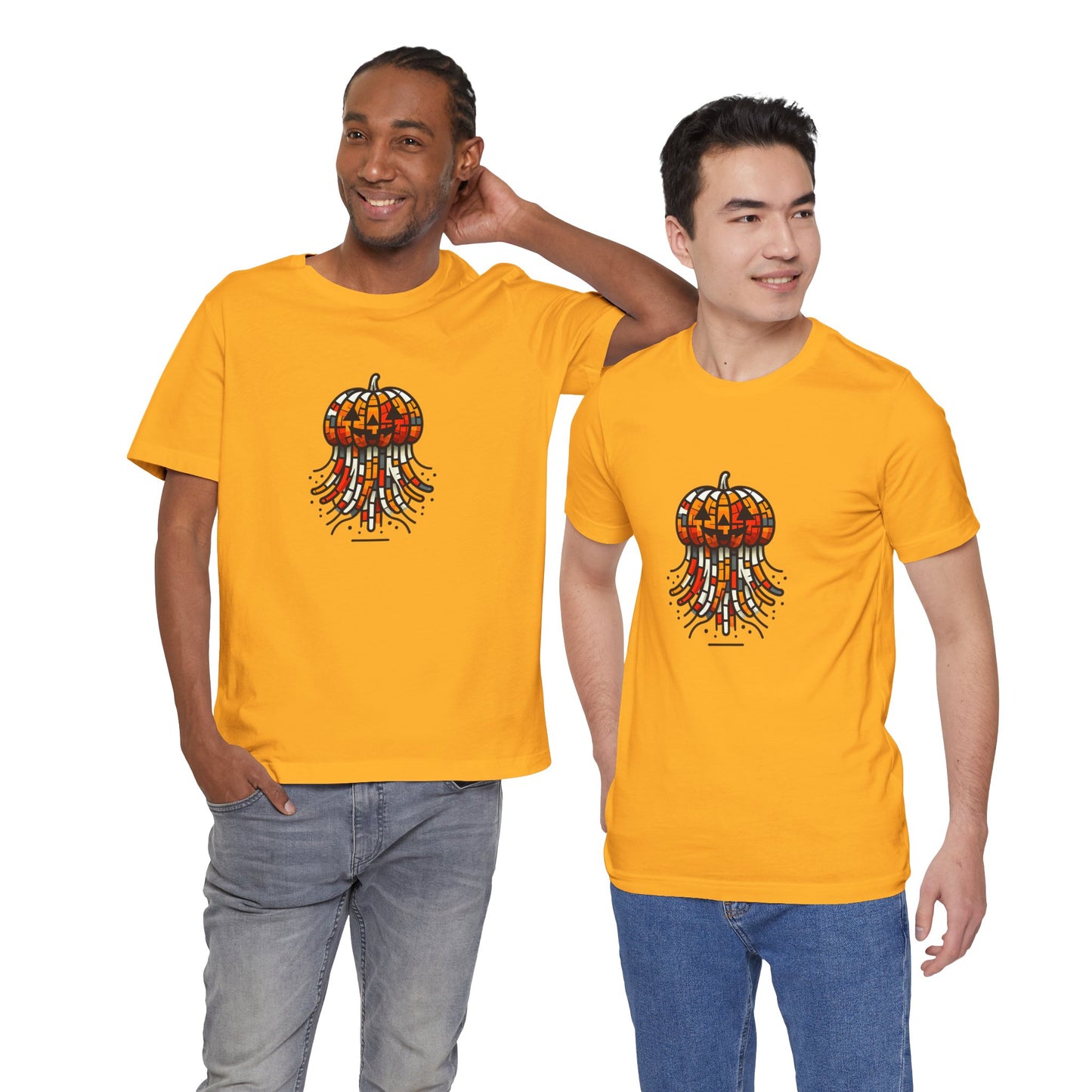 Jack-o'-Lantern Jellyfish Mirthmosphere - Snazzle Tee