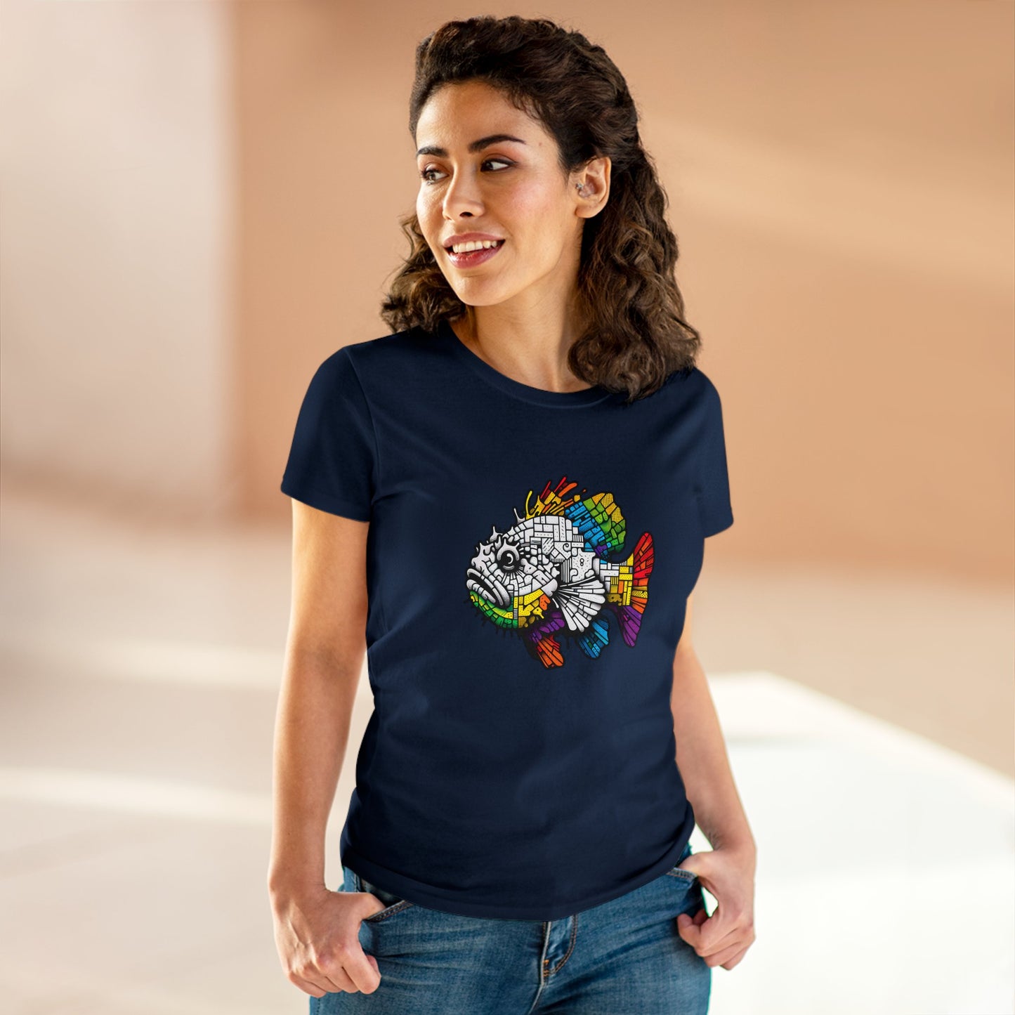 Warty Frogfish Vibraculum - Women - Snazzle Tee