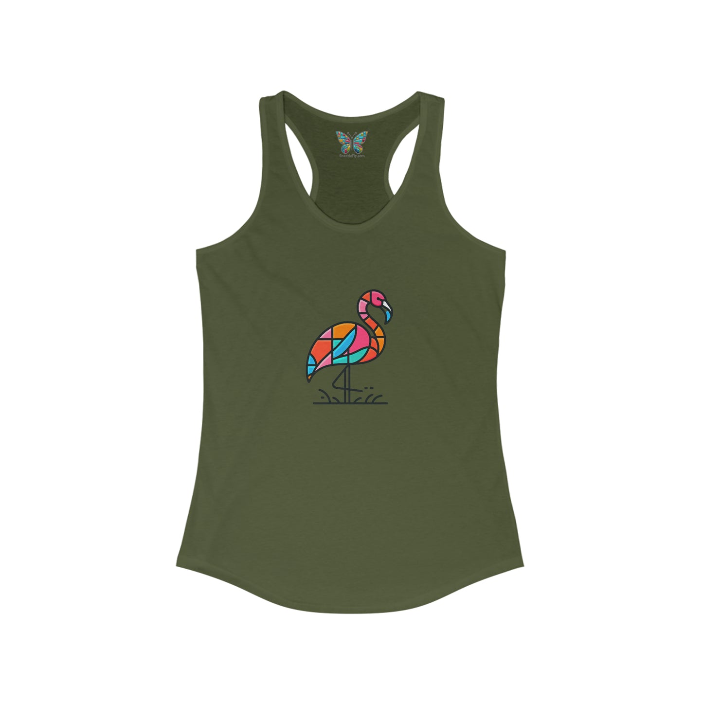 Flamingo Dazzlitude - Women - Snazzle Tank