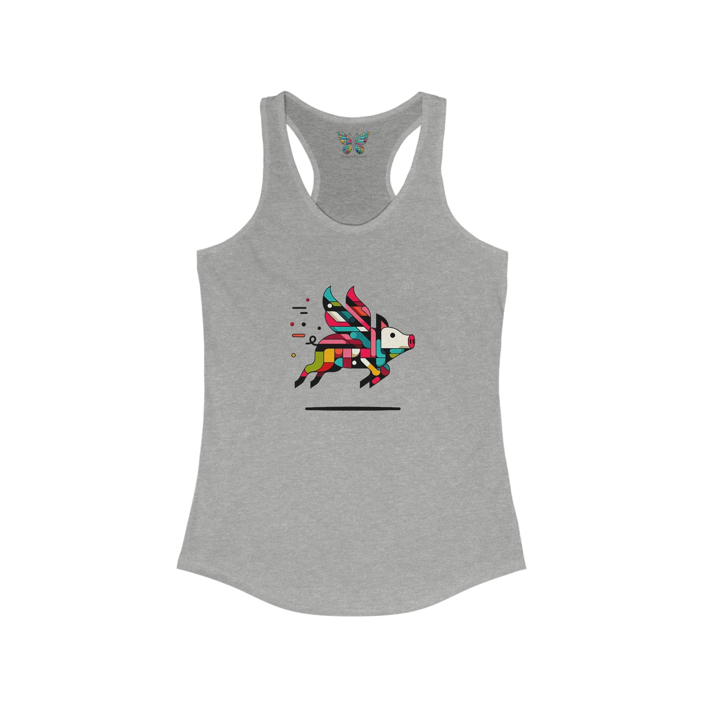 Flying Pig Quirkella - Women - Snazzle Tank