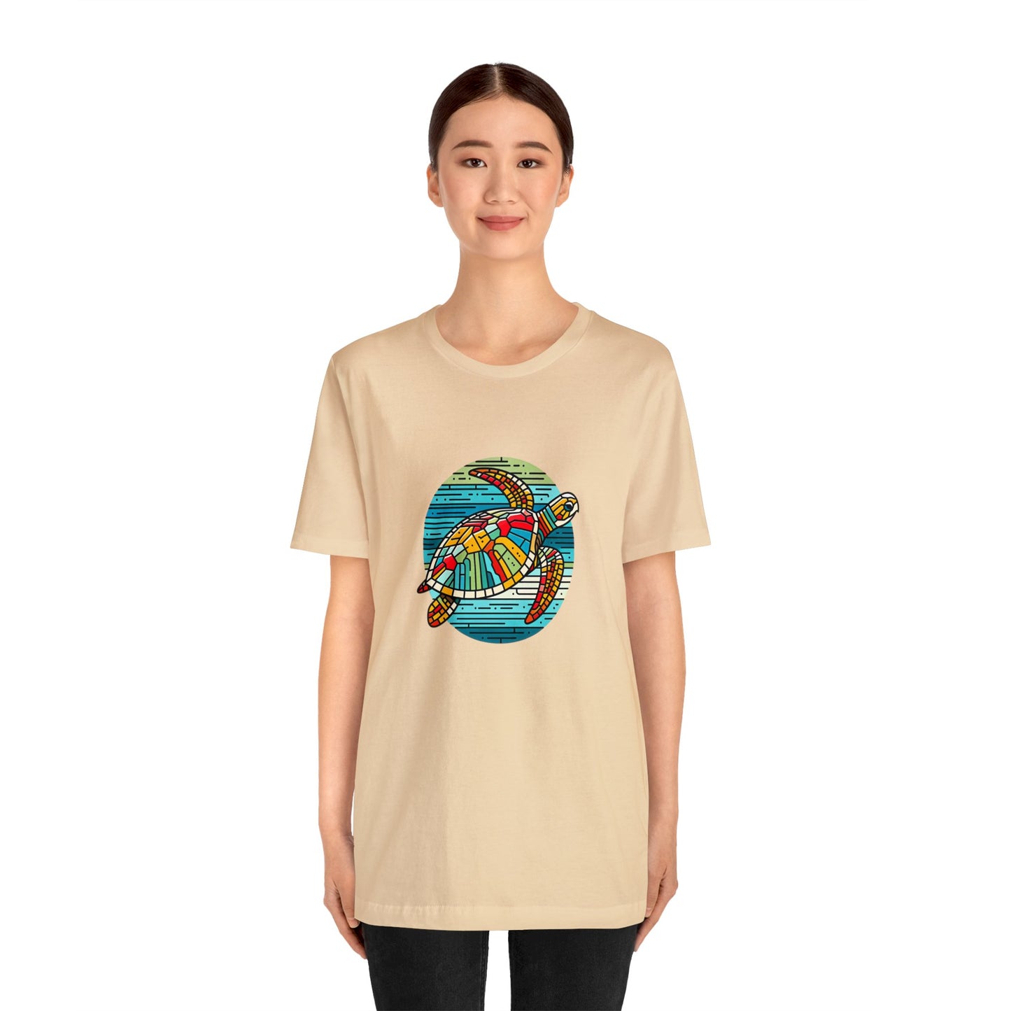 Loggerhead Sea Turtle Kaleidofeel - Snazzle Tee