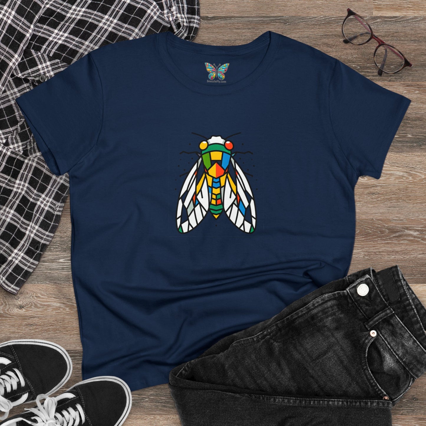 Cicada Colorfest - Women - Snazzle Tee