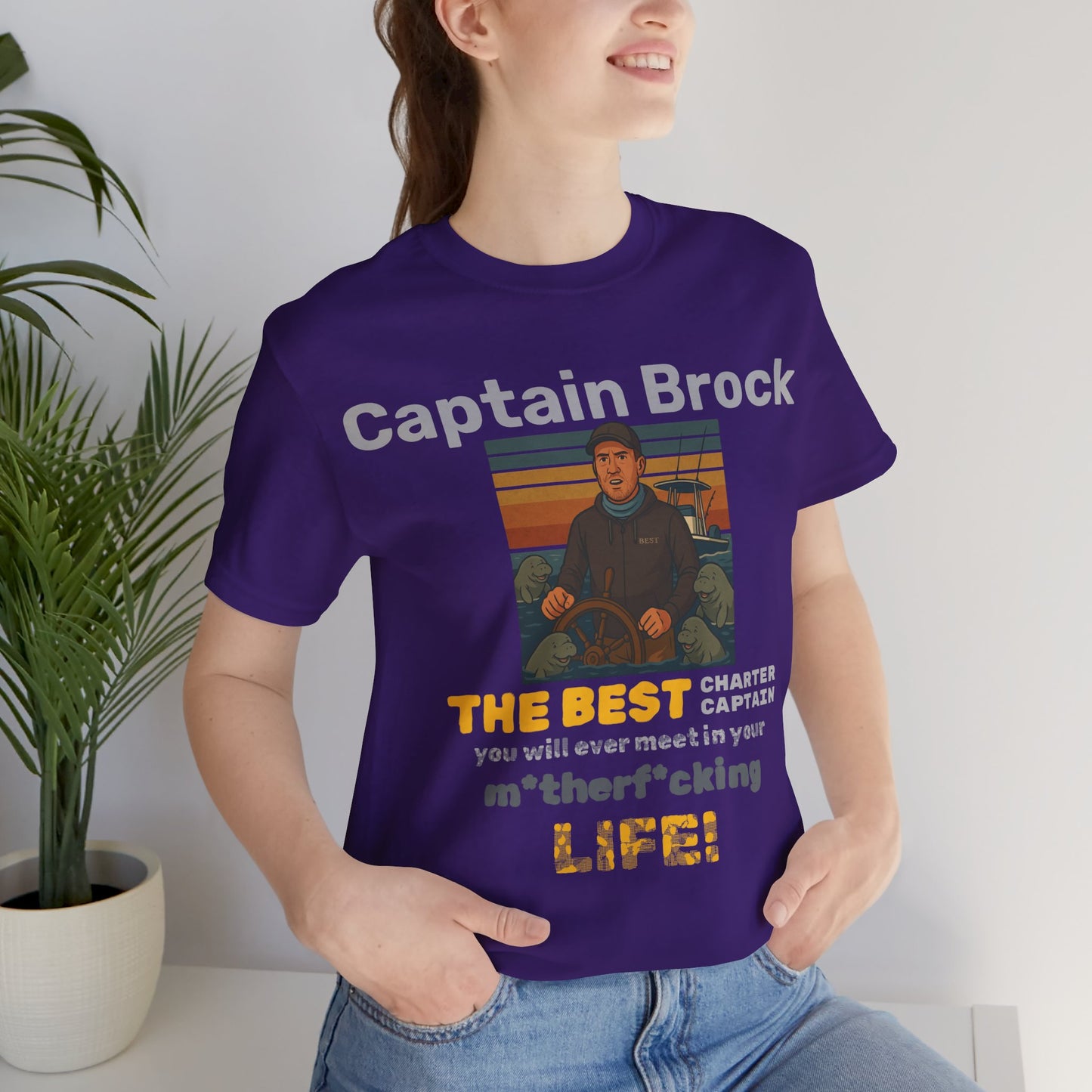 The Best Charter Captain You'll Ever Meet! - Personalizable - Snazzle Tee