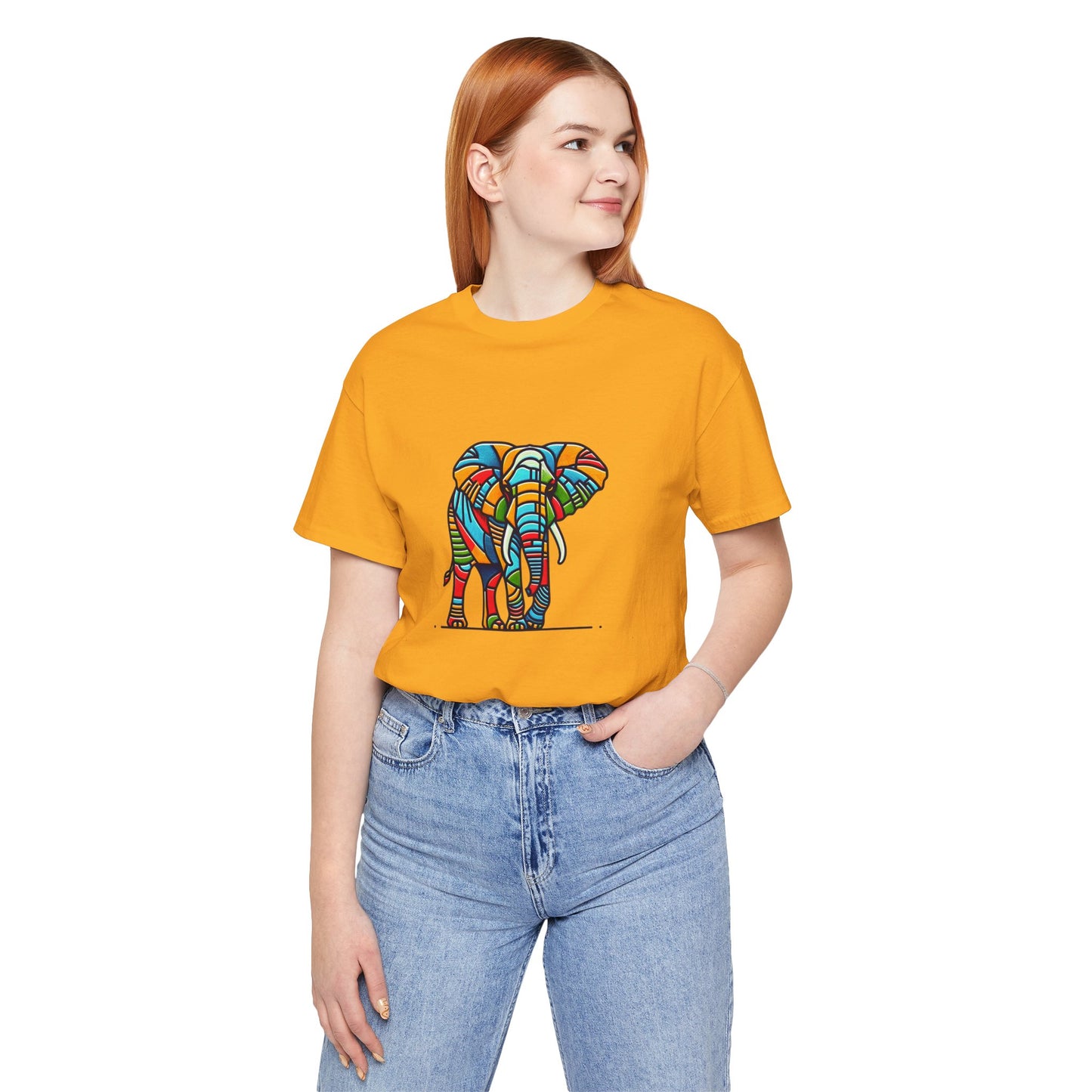 African Elephant Serenitude - Snazzle Tee