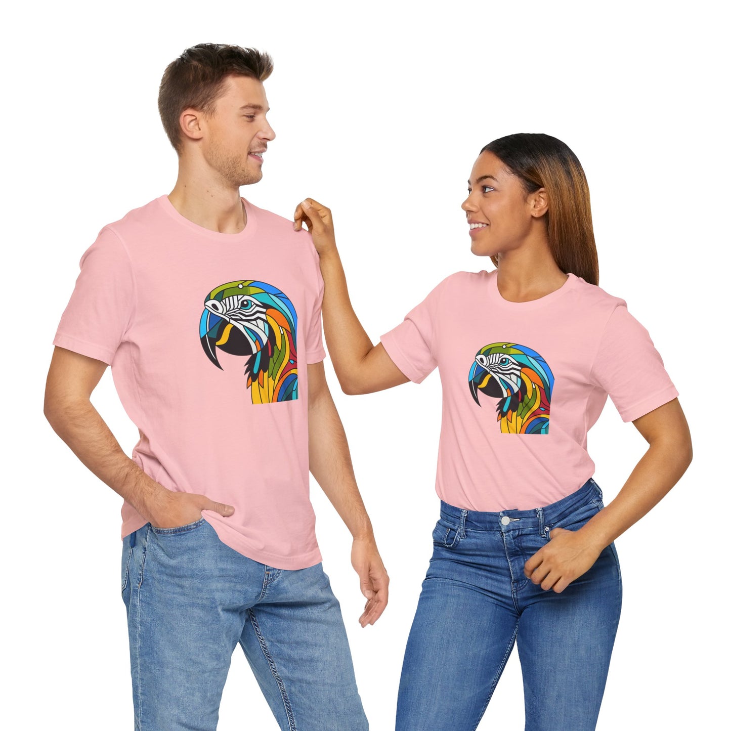 Macaw Parrot Kaleidoshimmer - Snazzle Tee