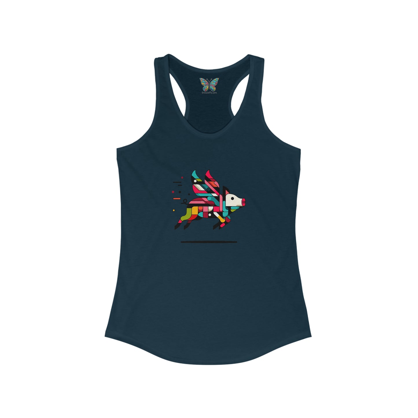 Flying Pig Quirkella - Women - Snazzle Tank