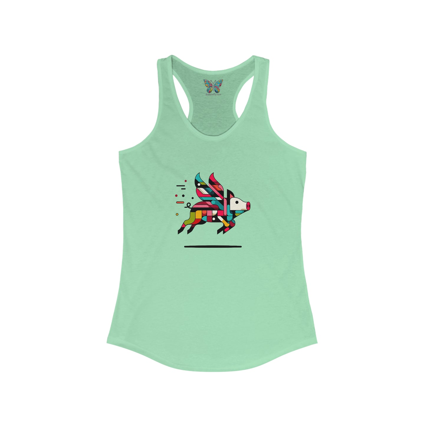 Flying Pig Quirkella - Women - Snazzle Tank