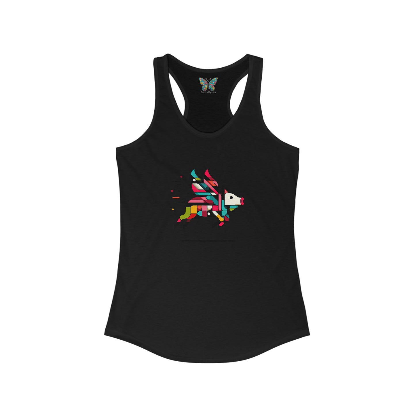 Flying Pig Quirkella - Women - Snazzle Tank