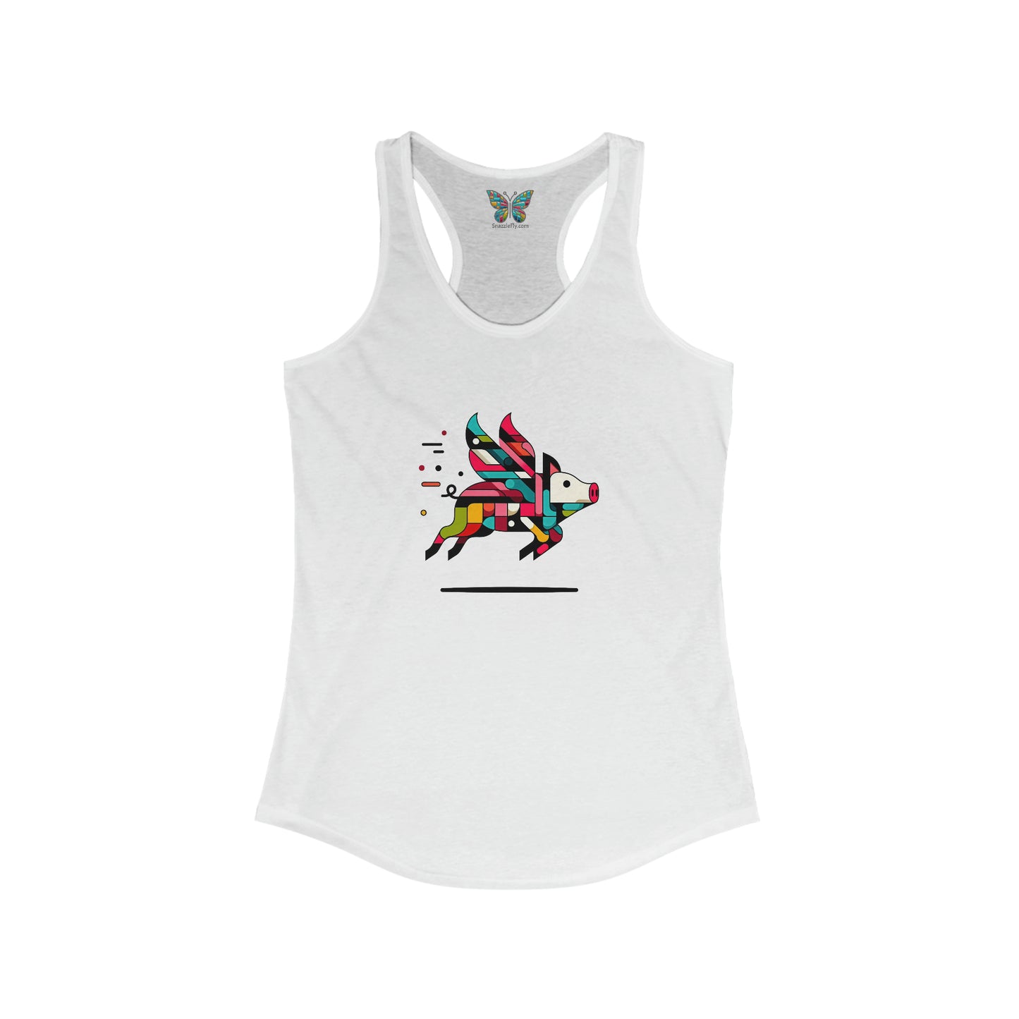 Flying Pig Quirkella - Women - Snazzle Tank