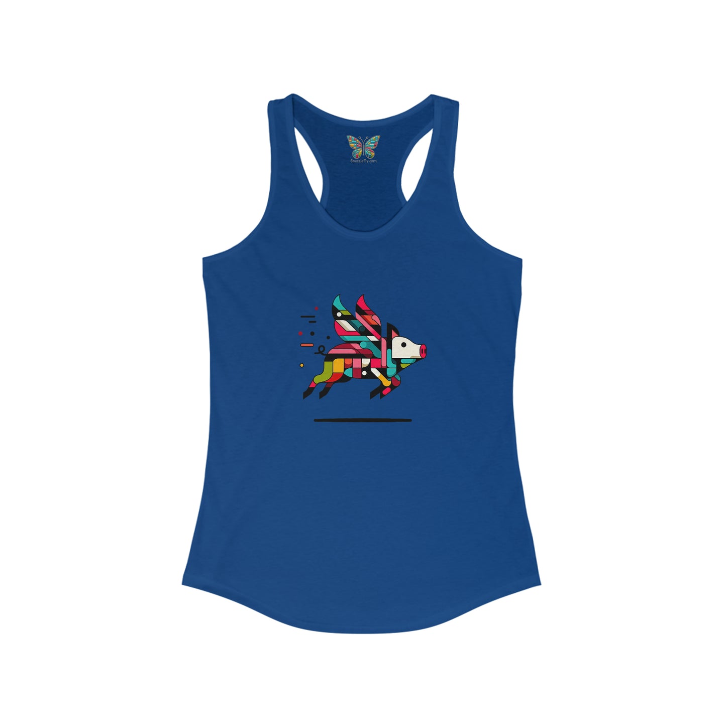 Flying Pig Quirkella - Women - Snazzle Tank