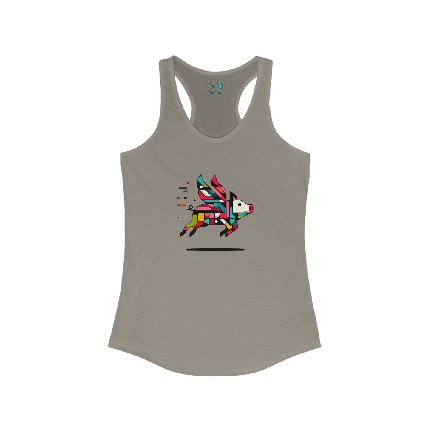 Flying Pig Quirkella - Women - Snazzle Tank