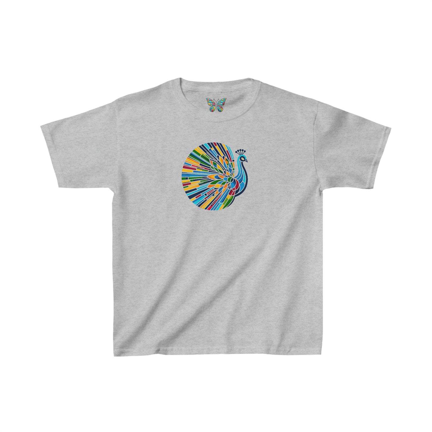 Peacock Blissment - Youth - Snazzle Tee