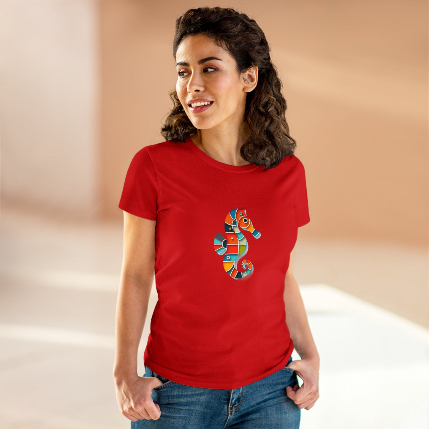 Seahorse Joyblend - Women - Snazzle Tee