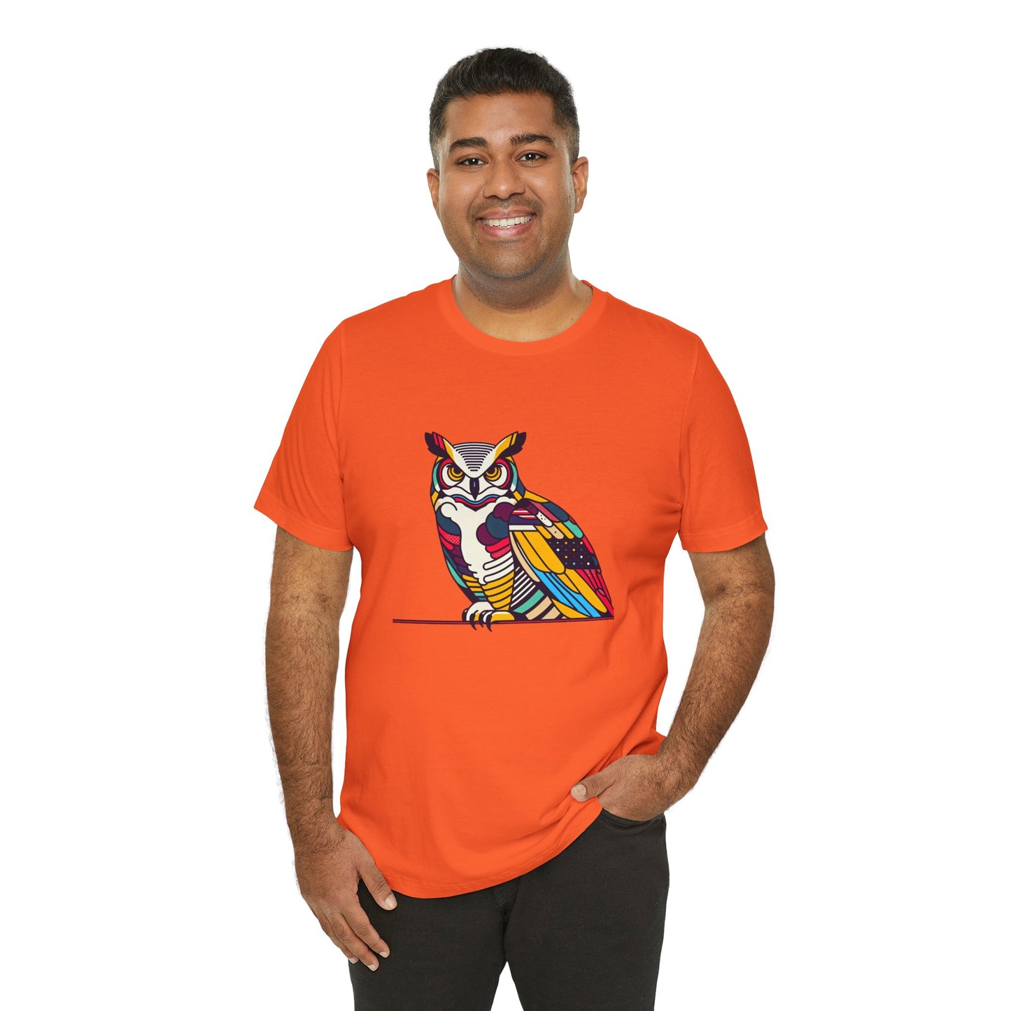 Great Horned Owl Inspyrava - Snazzle Tee