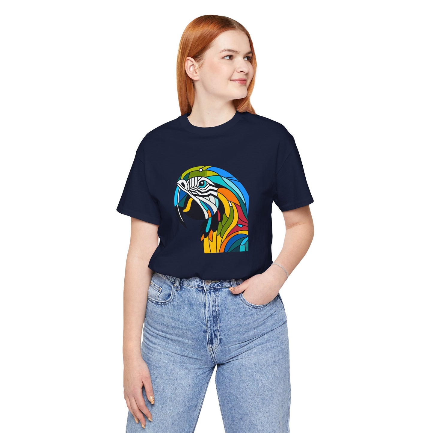 Macaw Parrot Kaleidoshimmer - Snazzle Tee