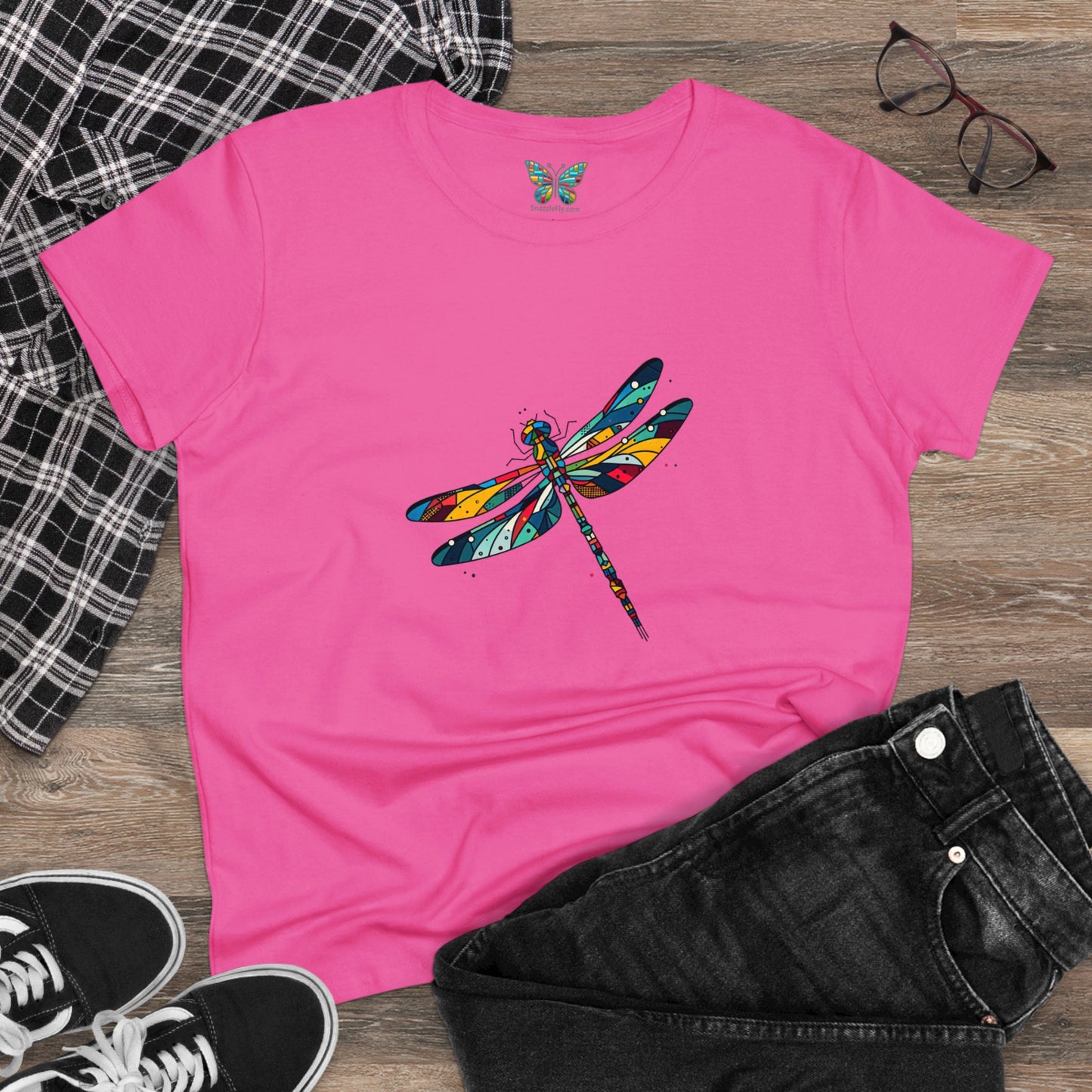 Dragonfly Flynquility - Women - Snazzle Tee