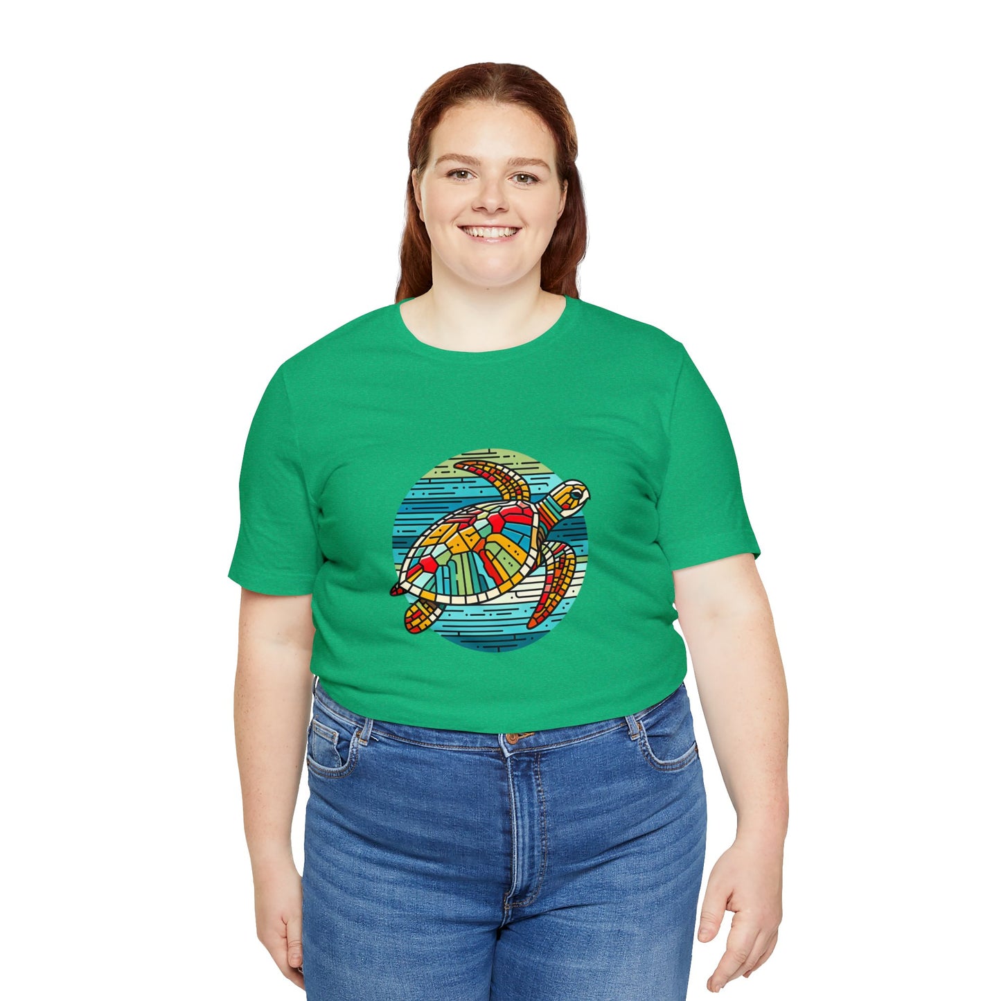 Loggerhead Sea Turtle Kaleidofeel - Snazzle Tee