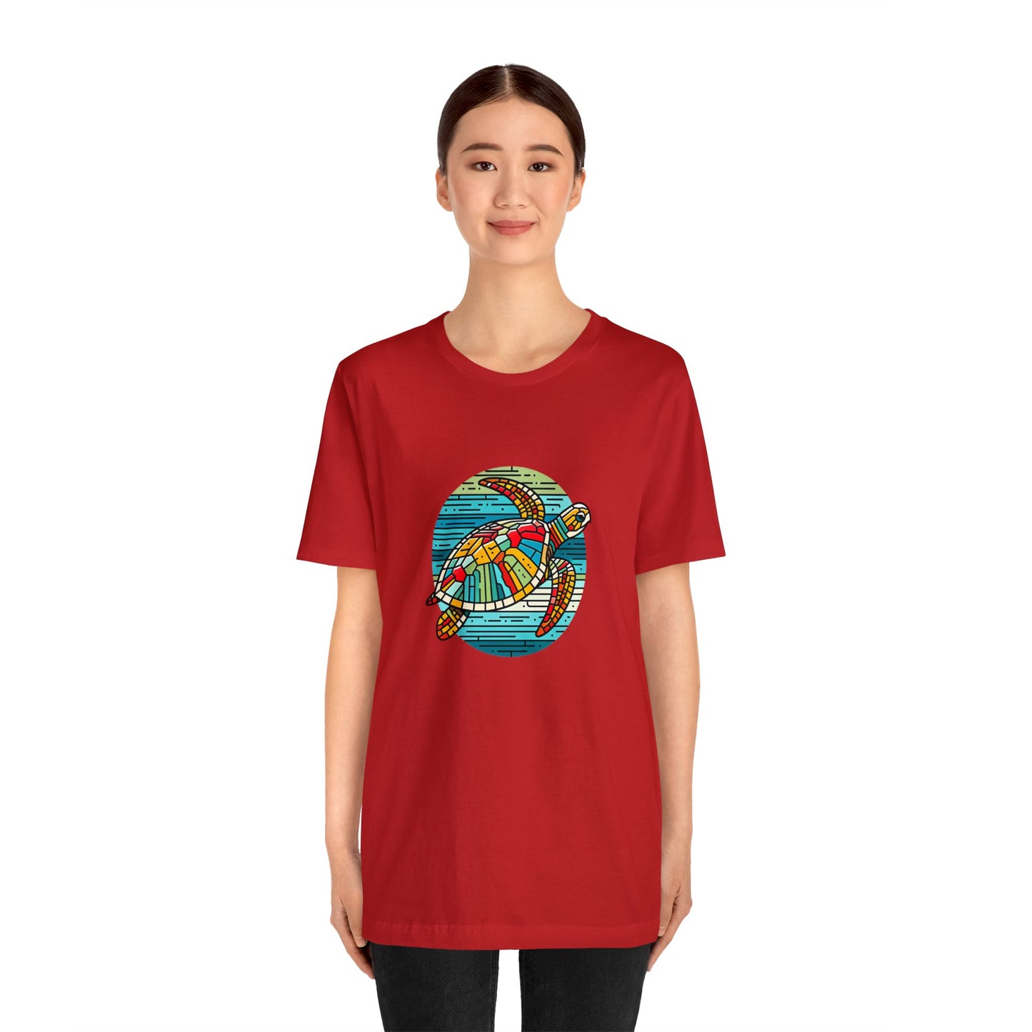 Loggerhead Sea Turtle Kaleidofeel - Snazzle Tee