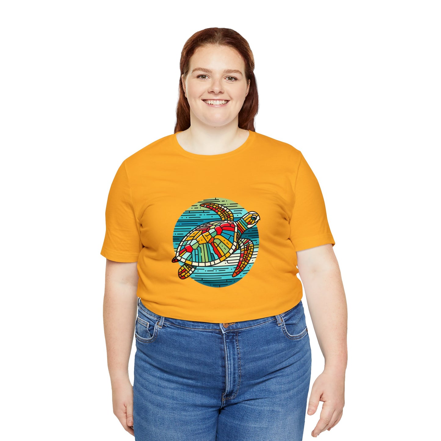 Loggerhead Sea Turtle Kaleidofeel - Snazzle Tee