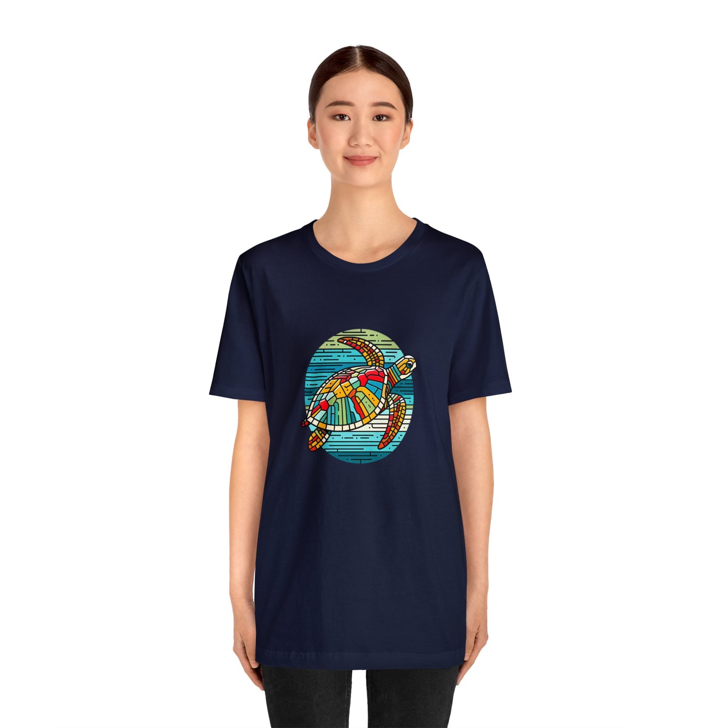 Loggerhead Sea Turtle Kaleidofeel - Snazzle Tee